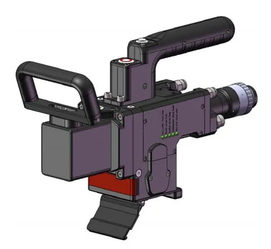 Senfeng SF6000HC - передвижной аппарат для непрерывной лазерной очистки металла. Мощность 6 кВт.