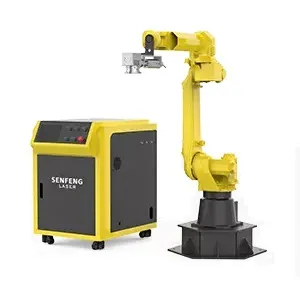Промышленная роботизированная линия Senfeng 20RFLS для лазерной резки, сварки и очистки 