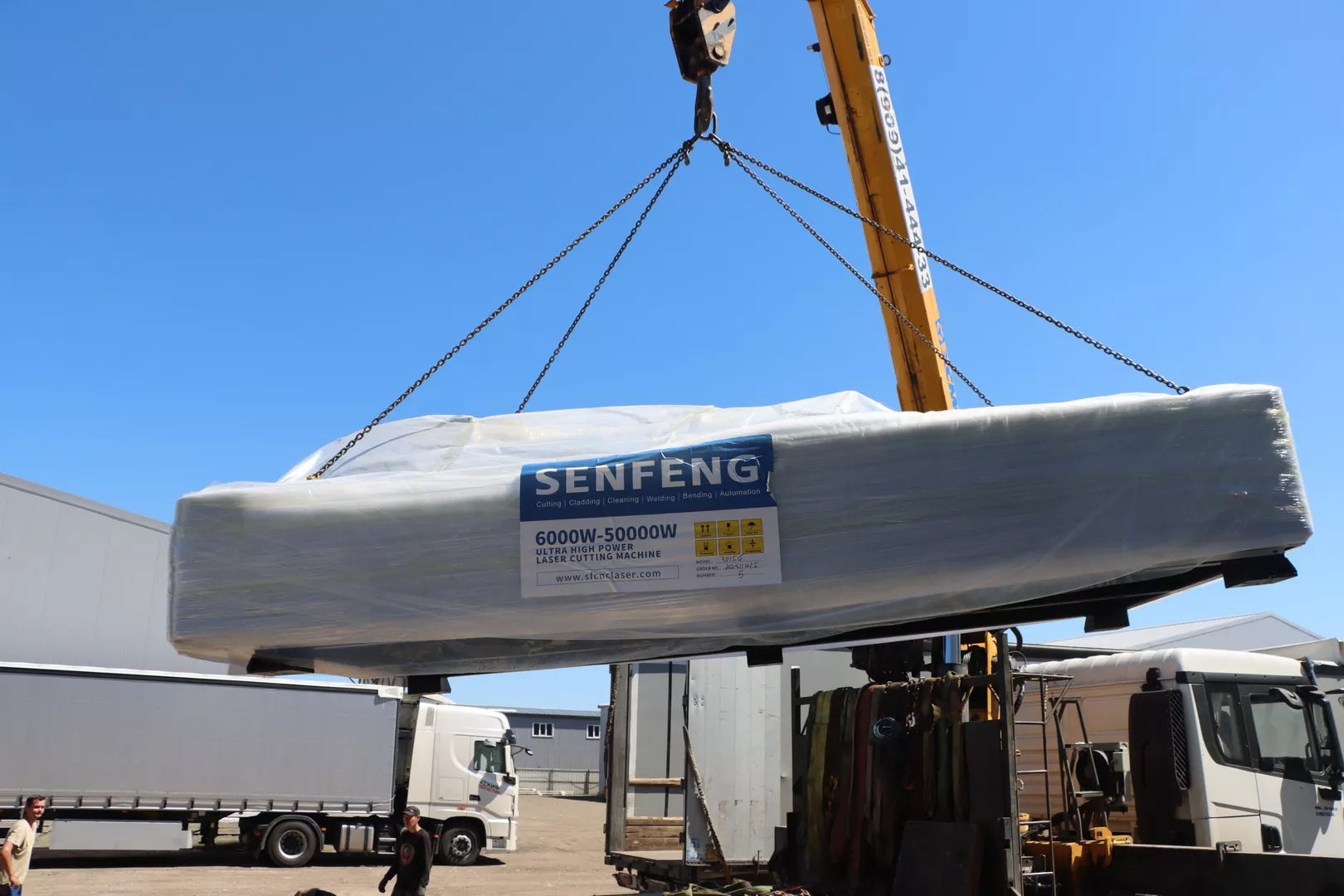 На московский склад прибыла новая партия лазеров Senfeng - станки и сварочные аппараты На московский склад прибыла новая партия лазеров Senfeng - станки и сварочные аппараты