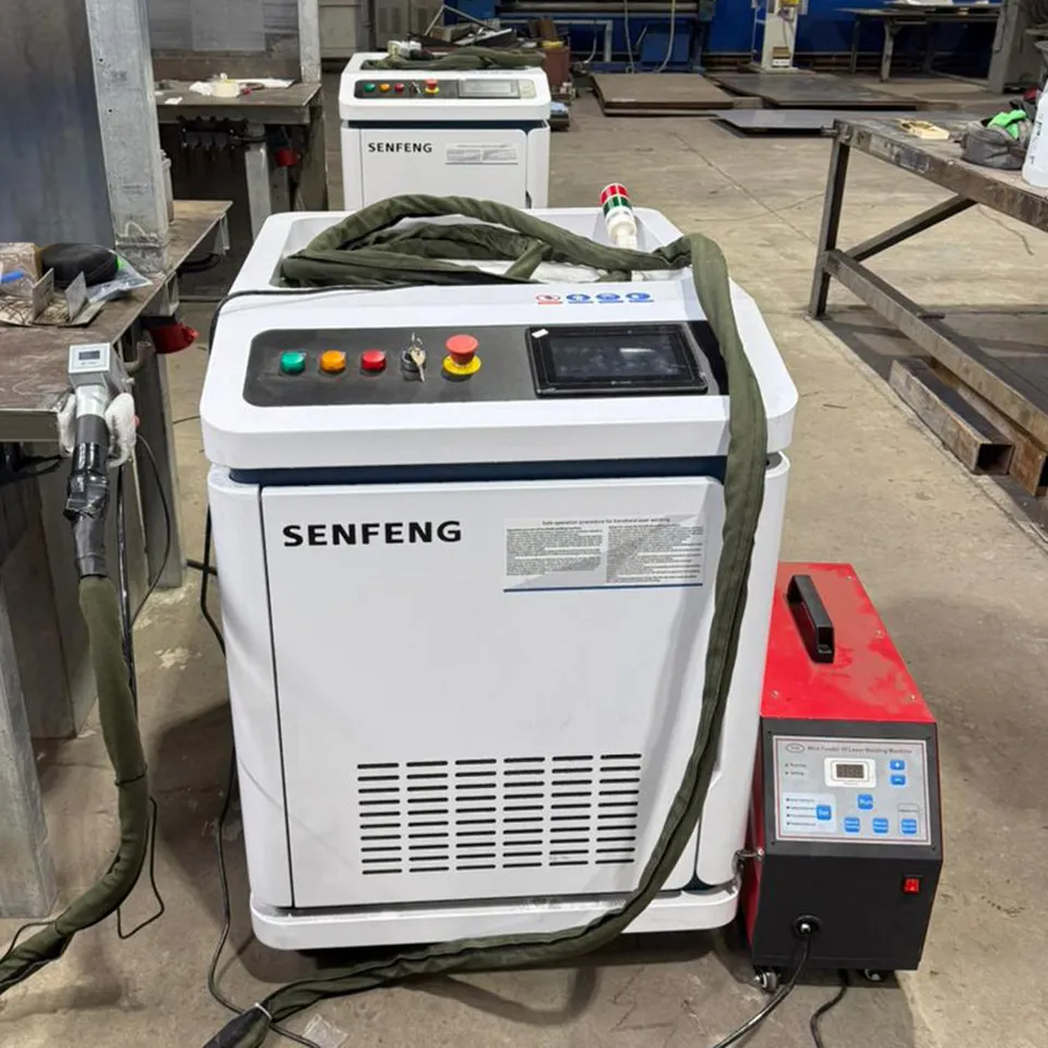 Оптоволоконный аппарат лазерной сварки металла Senfeng SF2000HWM, 2 кВт