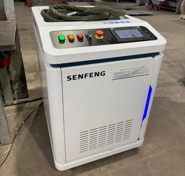 Оптоволоконный аппарат лазерной очистки металла Senfeng SF3000HC, 3 кВт