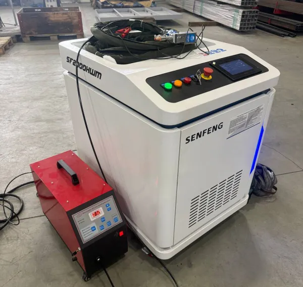 Оптоволоконный аппарат лазерной сварки металла Senfeng SF2000HWM, 2 кВт. Дзержинск