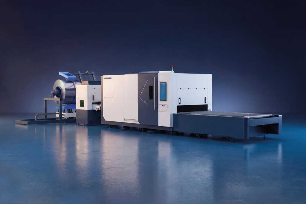 Лазерный комплекс с рулонной подачей