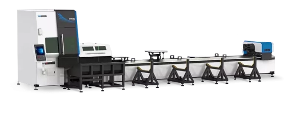 Senfeng SF6024NT – станок для лазерной резки трубы с тремя патронами. Длина трубы до 6 метров с диаметром до 240 мм. Мощность от 3 до 12 кВт Senfeng SF6024NT – станок для лазерной резки трубы с тремя патронами. Длина трубы до 6 метров с диаметром до 240 мм. Мощность от 3 до 12 кВт