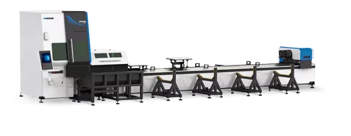 Senfeng SF12035NT - станок для лазерной резки трубы c тремя патронами и высокой производительностью. Длина трубы до 12 метров с диаметром до 350 мм. Мощность от 3 до 12 кВт/ Senfeng SF12035NT - станок для лазерной резки трубы c тремя патронами и высокой производительностью. Длина трубы до 12 метров с диаметром до 350 мм. Мощность от 3 до 12 кВт/