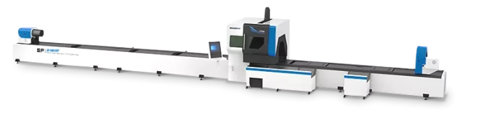 Senfeng SF9035NT – станок для лазерной резки трубы с тремя патронами. Длина трубы до 9 метров с диаметром до 350 мм. Мощность от 3 до 12 кВт. Senfeng SF9035NT – станок для лазерной резки трубы с тремя патронами. Длина трубы до 9 метров с диаметром до 350 мм. Мощность от 3 до 12 кВт.