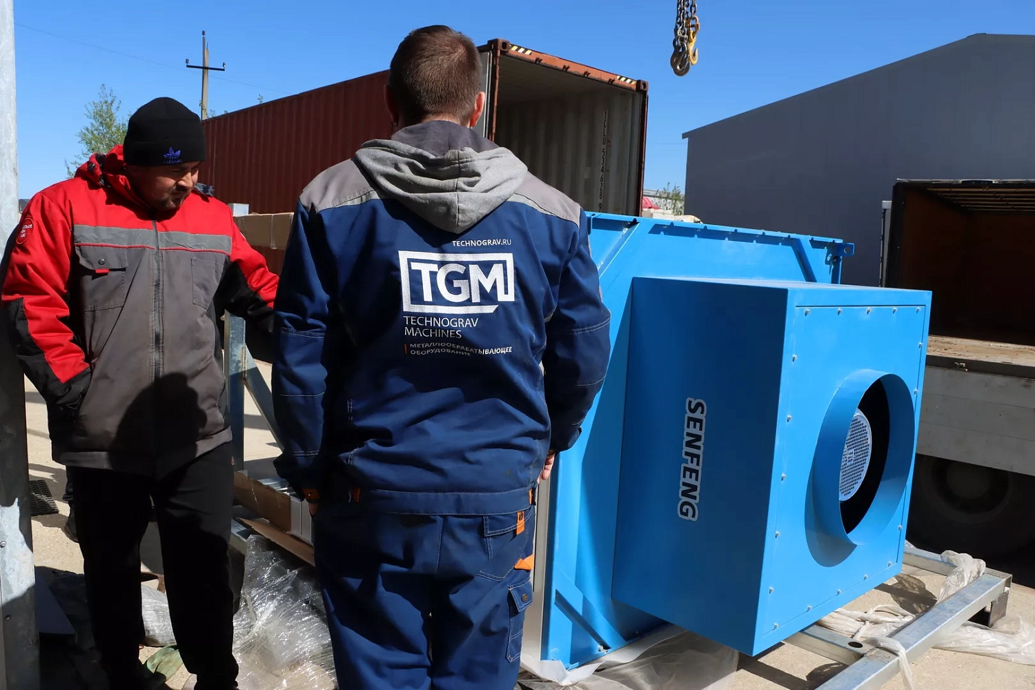 Мощные лазеры Senfeng прибыли на московский склад «Технограв»