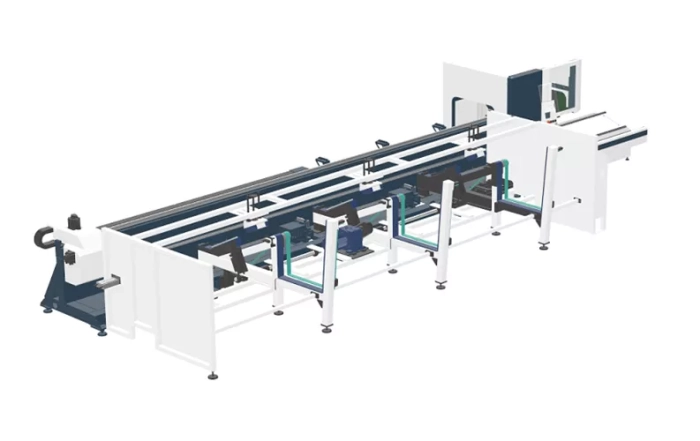 Senfeng SF6009 Plus – станок для лазерной резки труб и профилей с защитной кабиной в зоне реза. Длина заготовок до 6 метров с диаметром до 90 мм. Мощность от 1,5 до 3 кВт. Senfeng SF6009 Plus – станок для лазерной резки труб и профилей с защитной кабиной в зоне реза. Длина заготовок до 6 метров с диаметром до 90 мм. Мощность от 1,5 до 3 кВт.