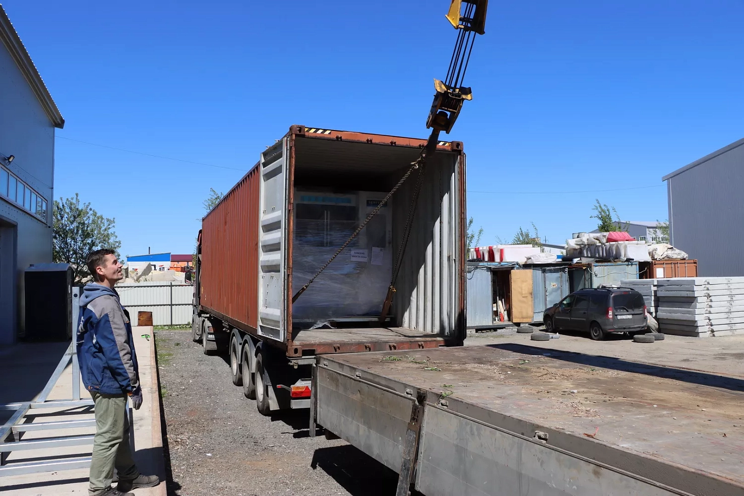 Мощные лазеры Senfeng прибыли на московский склад «Технограв»