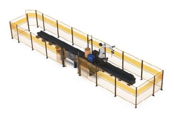 Сварочный комплекс Senfeng SF500RMW (MIG-MAG) на базе коллаборативного робота с автоматической подачей проволоки, 500 А