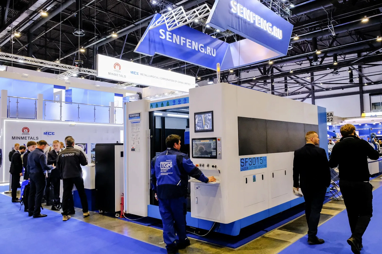 "Технограв"+"Металл-Экспо 2025": показываем цех металлообработки прямо на стенде и предлагаем новинки лазерного оборудования Senfeng