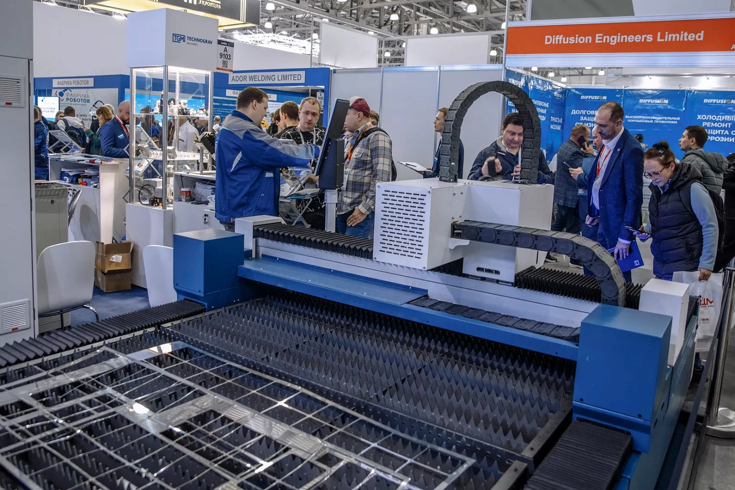 "Технограв" на выставке Weldex-2025: более 10 договоров на поставку оборудования, в том числе лазерные станки