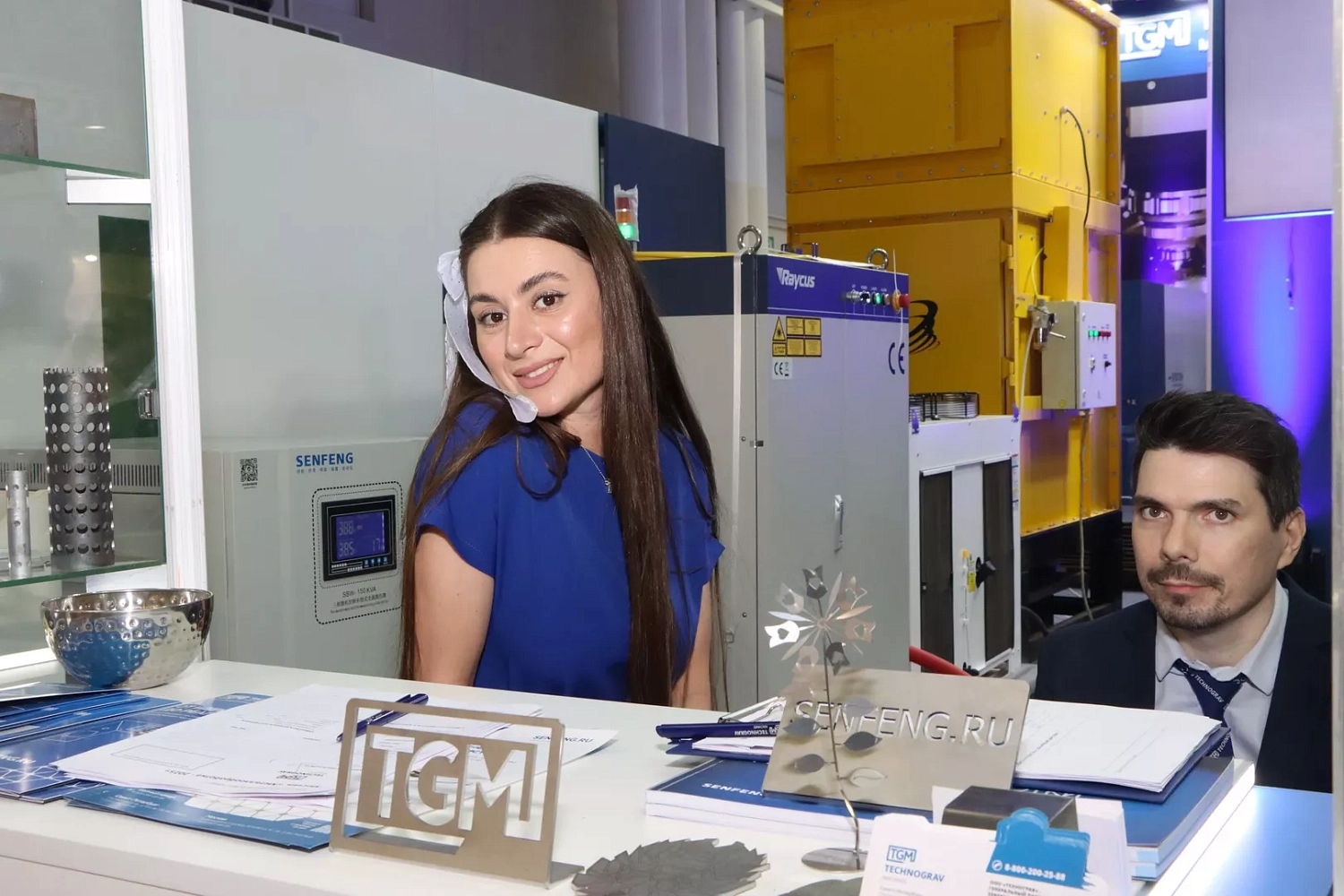 "Технограв" на выставке "Металлообработка-2025": во второй день заключены контракты на поставку лазерного оборудования со стенда и со складов в России