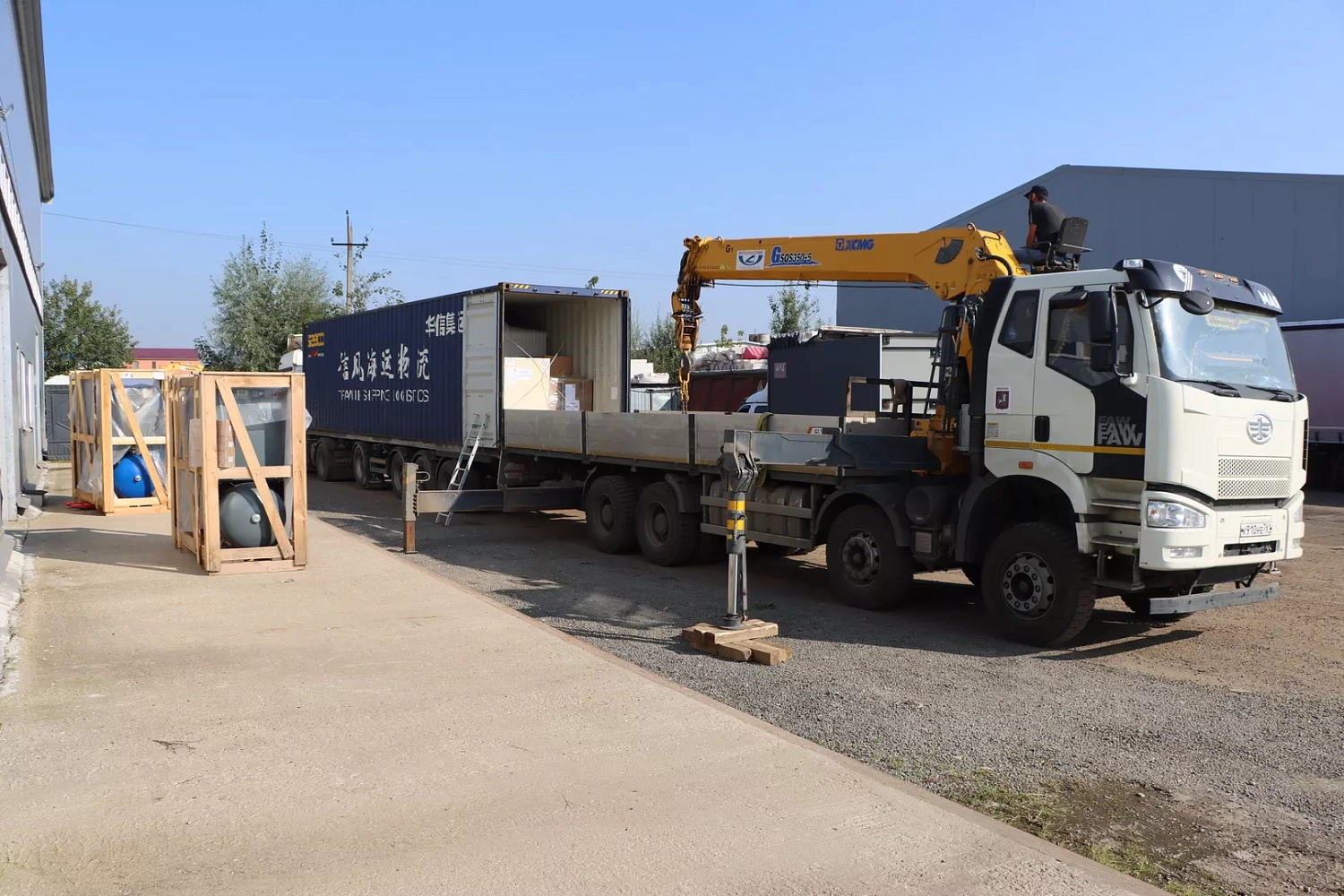 Склад «Технограв» в Москве пополнился высокомощными лазерами Senfeng серии H4