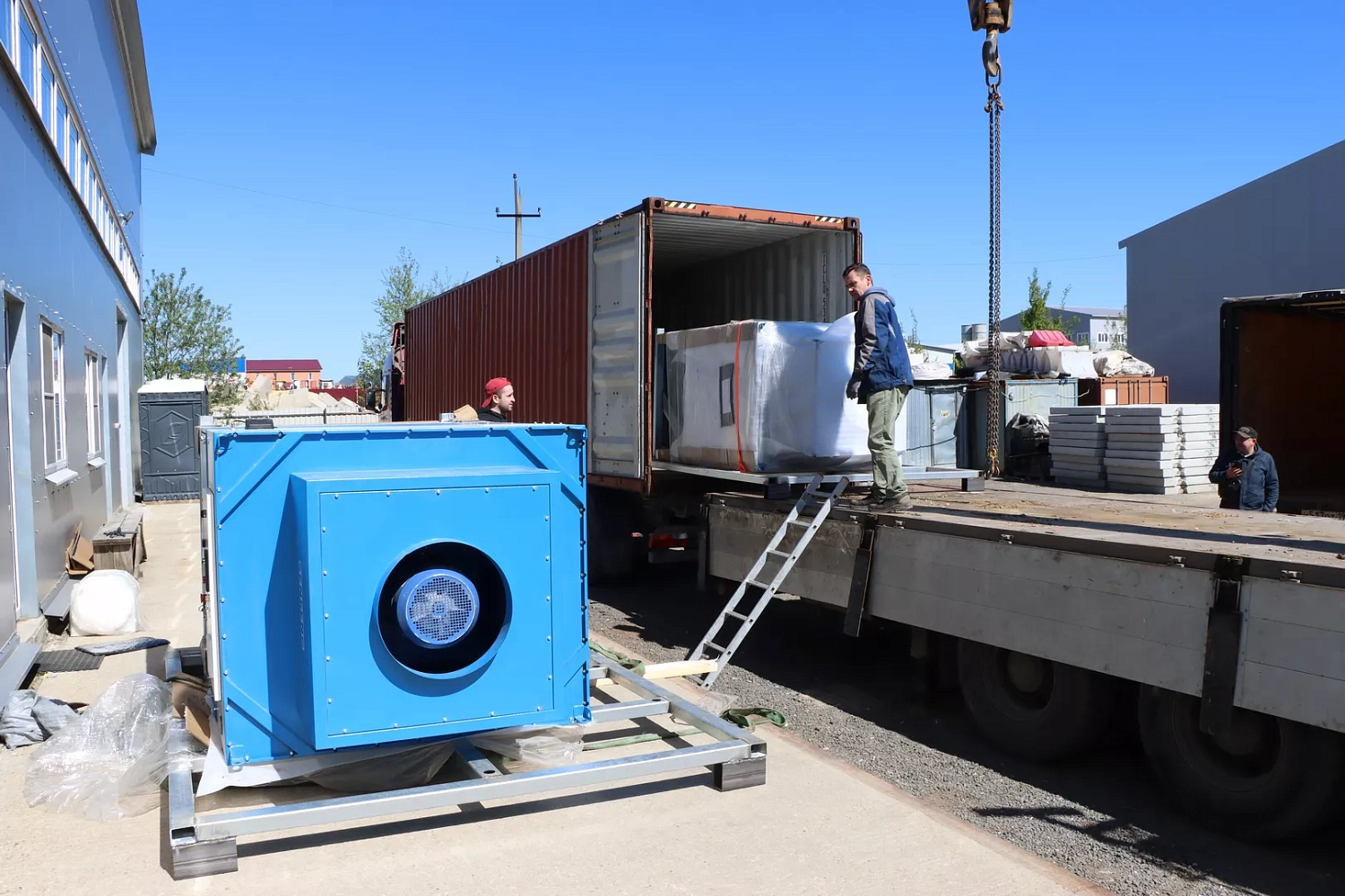 Мощные лазеры Senfeng прибыли на московский склад «Технограв»