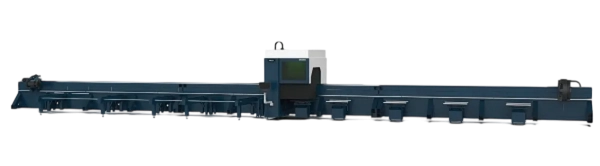 Senfeng SF12035S3 – станок для лазерной резки трубы c защитной кабиной, с системой полуавтоматической загрузки и разгрузки заготовок. Длина трубы до 12 метров с диаметром до 360 мм. Мощность от 6 до 20 кВт.