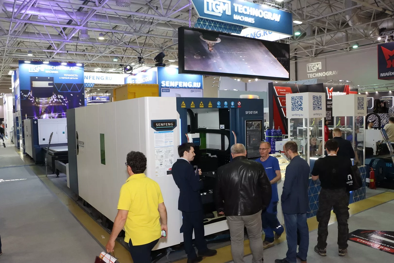 "Технограв" на выставке "Металлообработка-2025": во второй день заключены контракты на поставку лазерного оборудования со стенда и со складов в России