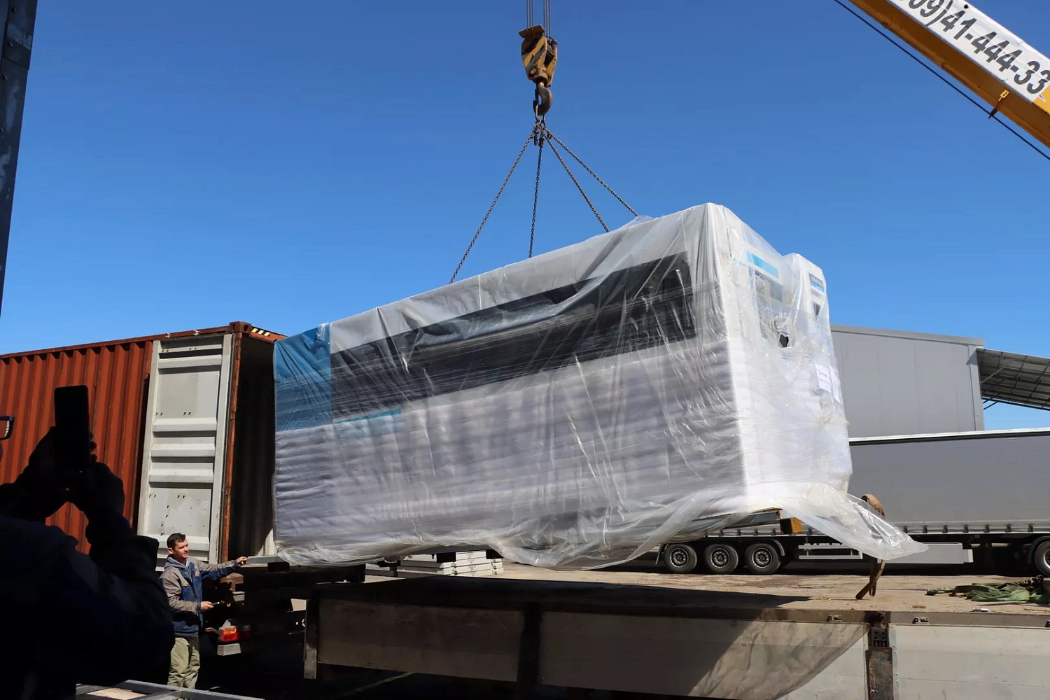 Мощные лазеры Senfeng прибыли на московский склад «Технограв»