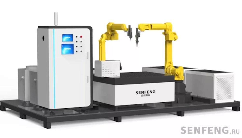 Промышленные роботы для лазерной очистки и сварки