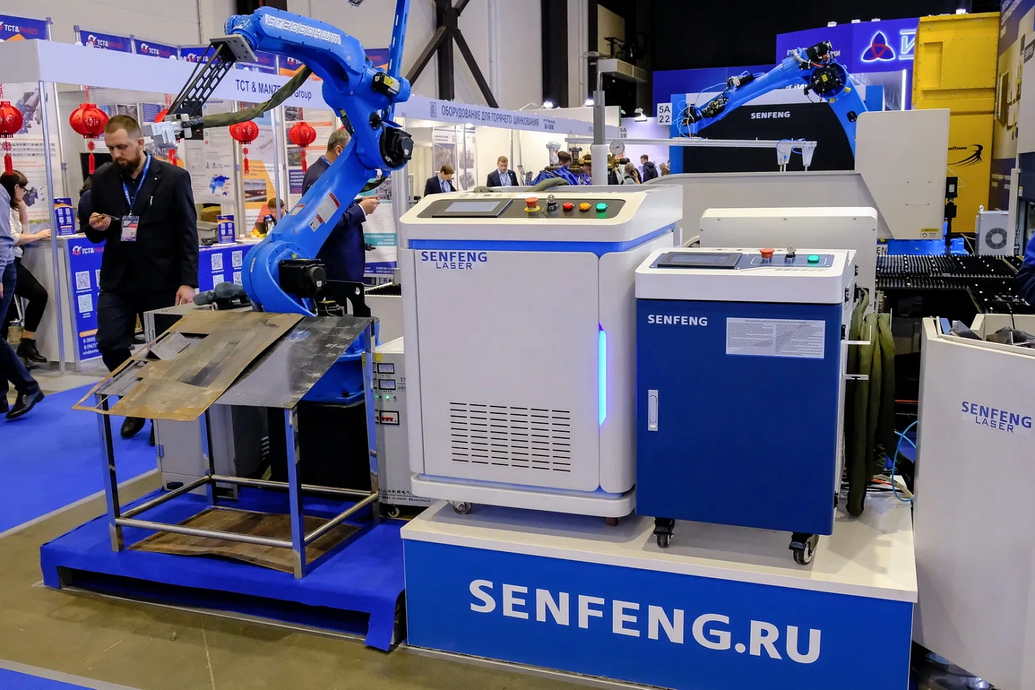 "Технограв"+"Металл-Экспо 2025": показываем цех металлообработки прямо на стенде и предлагаем новинки лазерного оборудования Senfeng