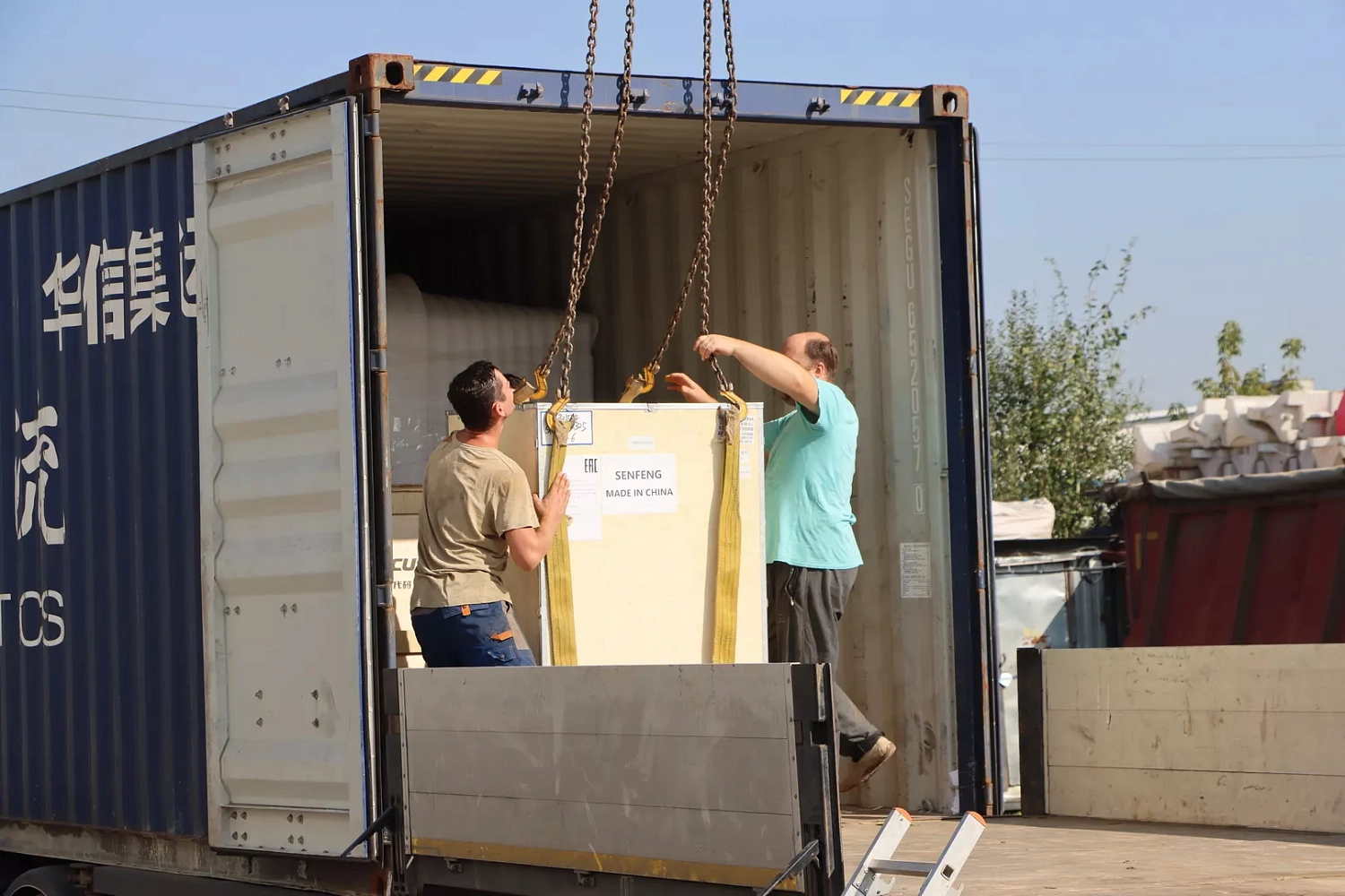 Склад «Технограв» в Москве пополнился высокомощными лазерами Senfeng серии H4