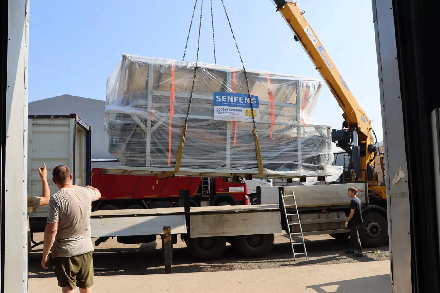 Склад «Технограв» в Москве пополнился высокомощными лазерами Senfeng серии H4