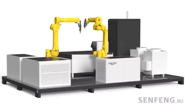 Промышленные роботы для лазерной очистки и сварки Промышленные роботы для лазерной очистки и сварки