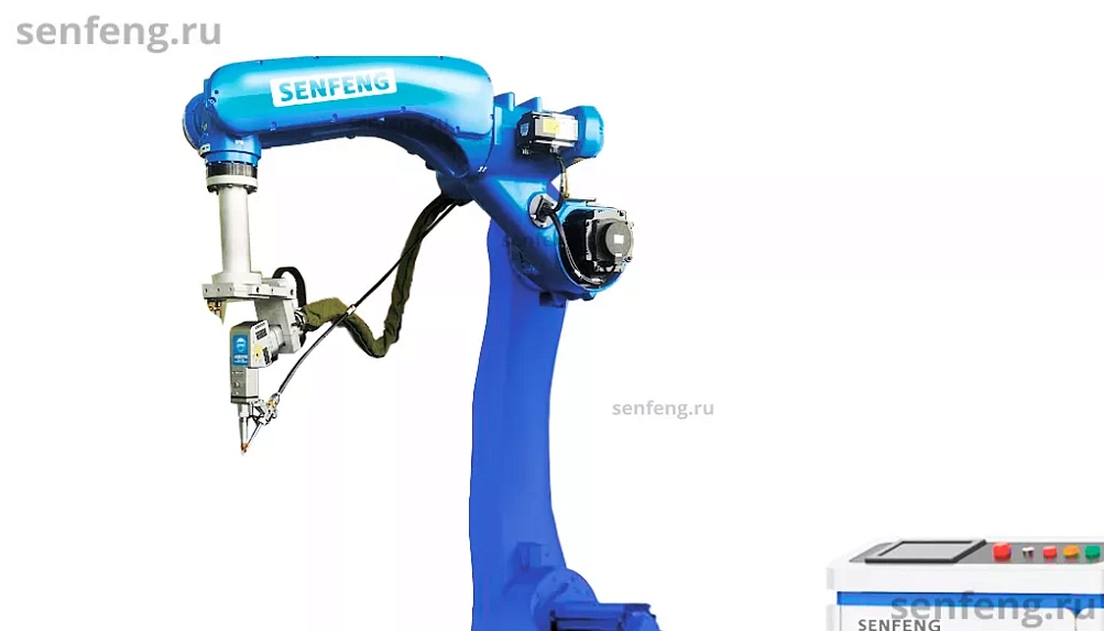 Senfeng SF2000HWR - робот манипулятор для роботизированной волоконной сварки. Мощность 2 кВт. Senfeng SF2000HWR - робот манипулятор для роботизированной волоконной сварки. Мощность 2 кВт.