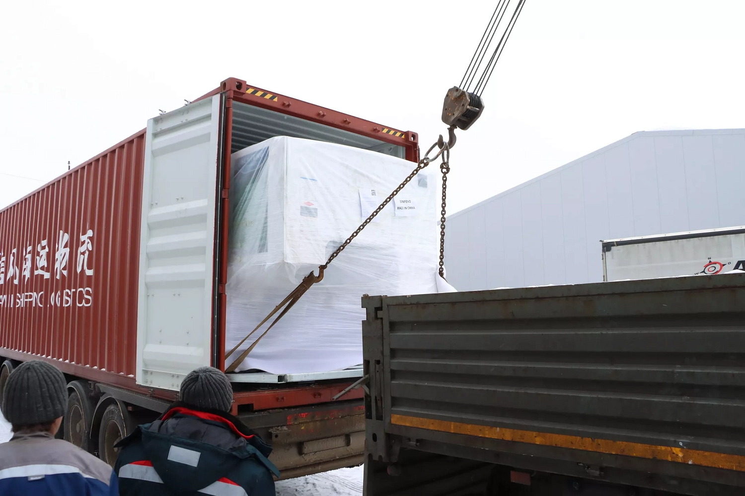 Лазерное оборудование Senfeng поступило на склад в Москву