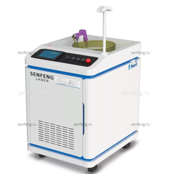 Senfeng SF1500HWM - оптоволоконный аппарат лазерной сварки металла с автоматической подачей проволоки. Мощность 1,5 кВт. Senfeng SF1500HWM - оптоволоконный аппарат лазерной сварки металла с автоматической подачей проволоки. Мощность 1,5 кВт.