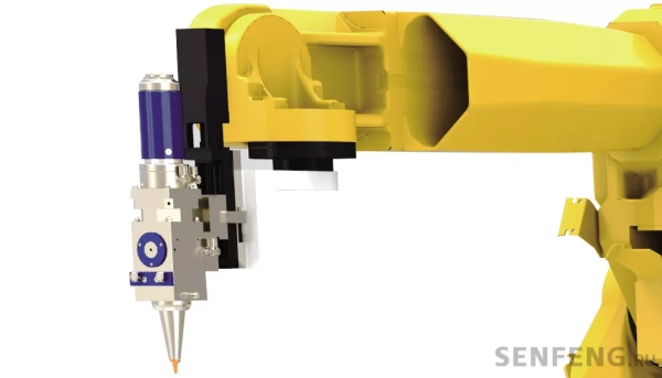 Промышленная роботизированная линия Senfeng 20RFLS для лазерной резки, сварки и очистки 