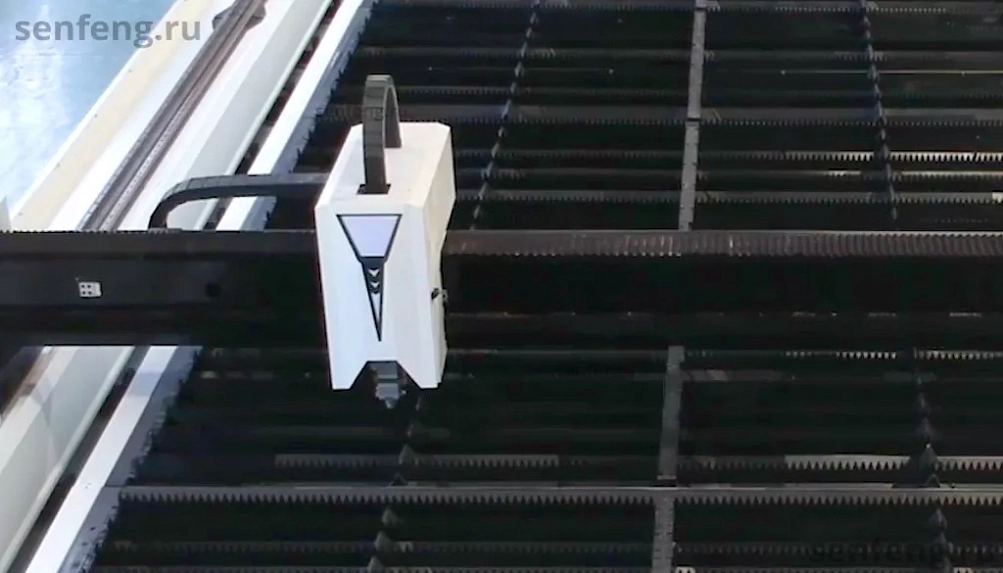 Senfeng SF6030R – широкоформатный лазерный станок резки металла открытого типа. Рабочее поле 6000х3000 мм. Мощность от 6 до 100 кВт. Senfeng SF6030R – широкоформатный лазерный станок резки металла открытого типа. Рабочее поле 6000х3000 мм. Мощность от 6 до 100 кВт.