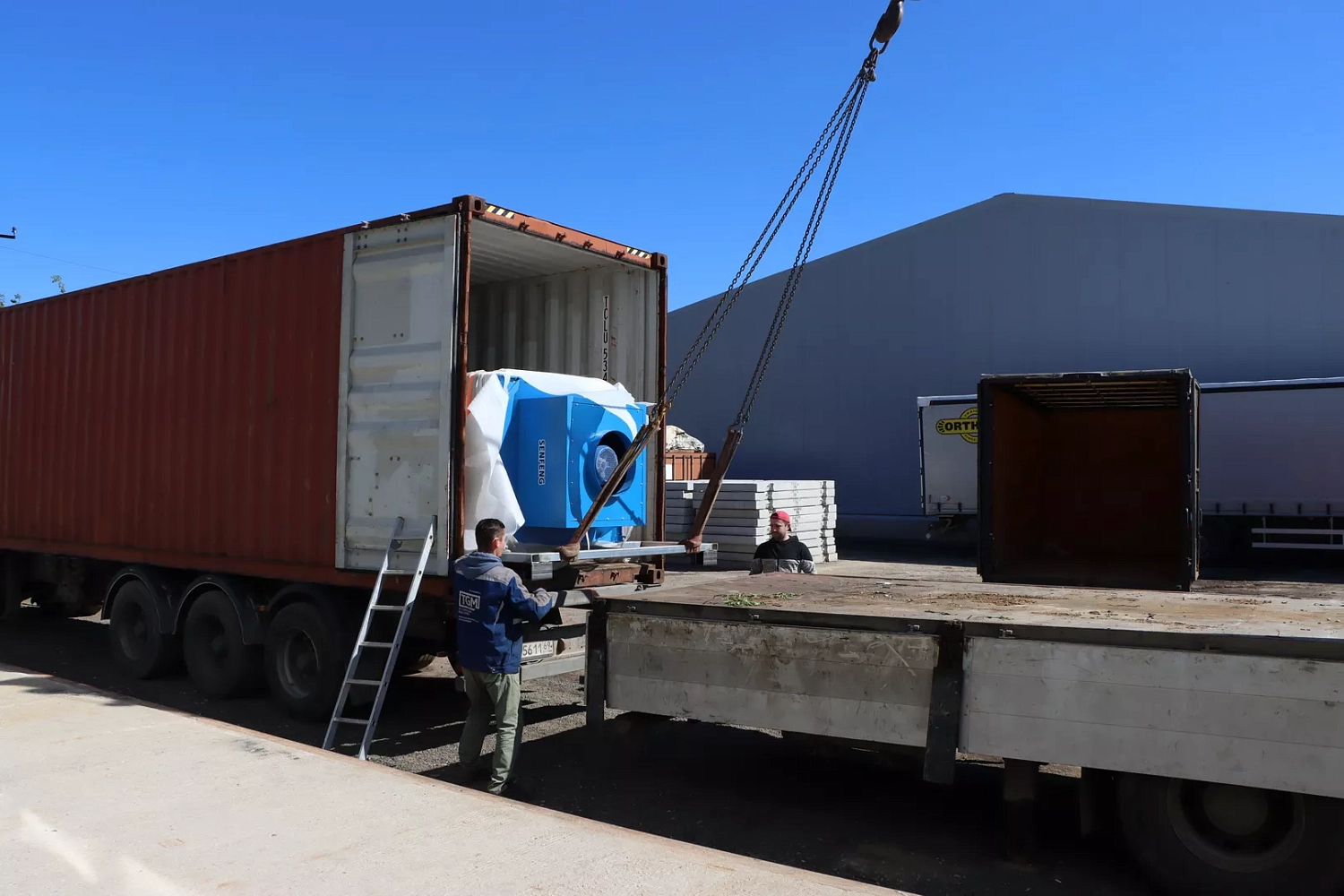 Мощные лазеры Senfeng прибыли на московский склад «Технограв»