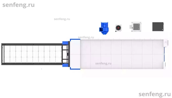 Senfeng SF8025H4 - высокомощный станок лазерной резки металла с защитой кабинетного типа и системой сменных столов. Рабочее поле 8000х2500 мм. Мощность от 6 до 60 кВт. Senfeng SF8025H4 - высокомощный станок лазерной резки металла с защитой кабинетного типа и системой сменных столов. Рабочее поле 8000х2500 мм. Мощность от 6 до 60 кВт.