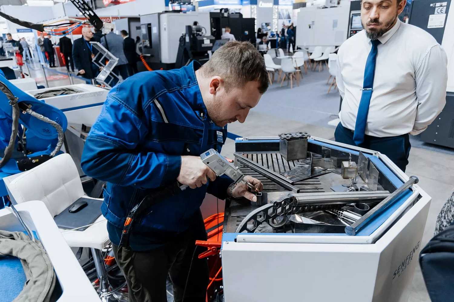 "Металлообработка. Сварка-Урал 2025": "Технограв" принял на стенде более 1000 действующих и потенциальных клиентов и заключил контракты на поставку лазерных установок Senfeng в период проведения выставки