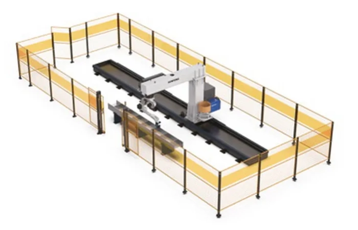 Сварочный комплекс Senfeng SF500RMW (MIG-MAG) на базе коллаборативного робота с автоматической подачей проволоки, 500 А