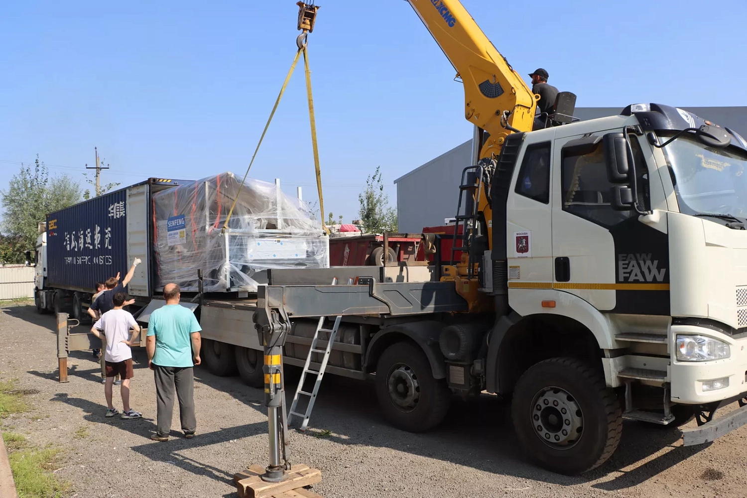 Склад «Технограв» в Москве пополнился высокомощными лазерами Senfeng серии H4