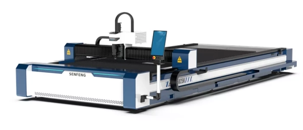 Senfeng SF6025NP –  лазерный станок повышенной мощности открытого типа для резки листового металла с усиленной станиной. Рабочее поле 6050х2530 мм. Мощность 12 кВт. Senfeng SF6025NP –  лазерный станок повышенной мощности открытого типа для резки листового металла с усиленной станиной. Рабочее поле 6050х2530 мм. Мощность 12 кВт.