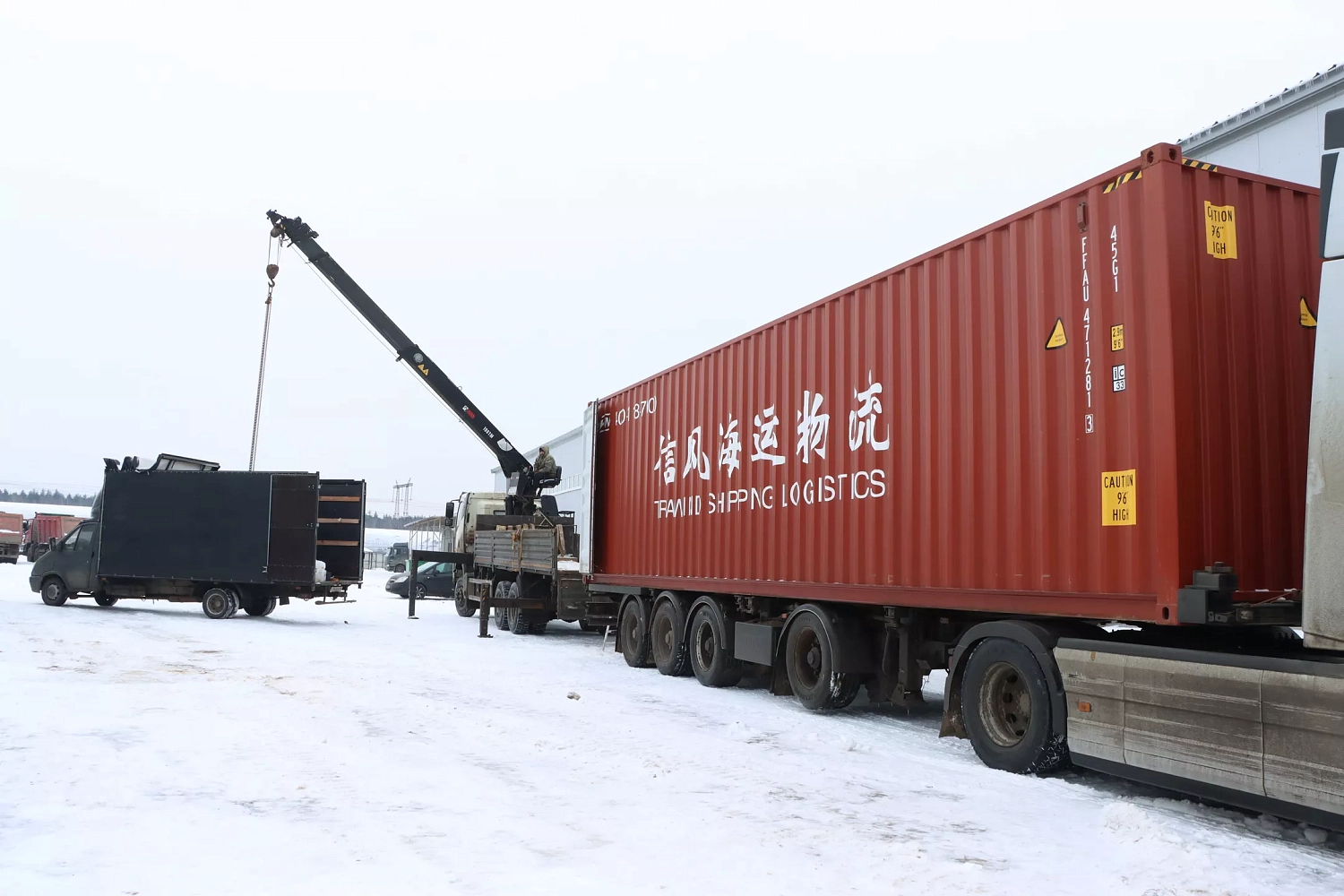 Лазерное оборудование Senfeng поступило на склад в Москву