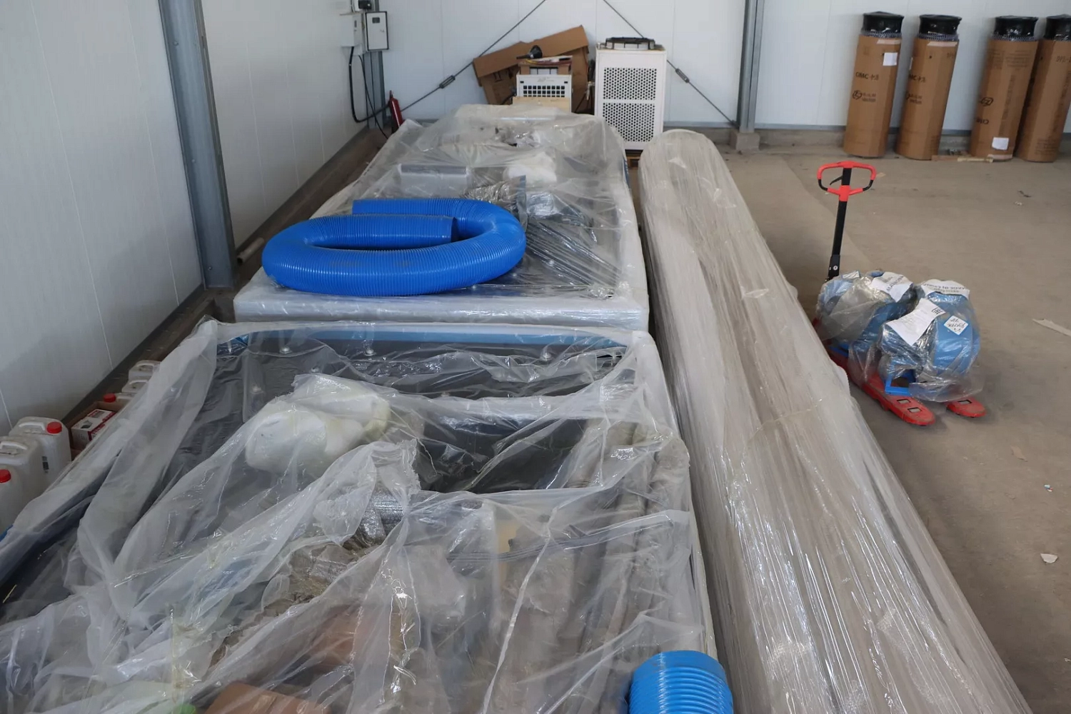 Большое поступление лазерного оборудования Senfeng на склад "Технограв" в Москве