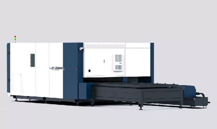 Senfeng SF6015HMС – комбинированный станок лазерной резки металла и трубы с защитой кабинетного типа и системой сменных столов. Рабочее поле 6000х1500. Длина трубы до 6 метров с диаметром до 220 мм. Мощность от 1,5 до 6 кВт. Senfeng SF6015HMС – комбинированный станок лазерной резки металла и трубы с защитой кабинетного типа и системой сменных столов. Рабочее поле 6000х1500. Длина трубы до 6 метров с диаметром до 220 мм. Мощность от 1,5 до 6 кВт.