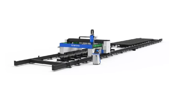 Senfeng SF1500CH – высокомощный портальный комплекс лазерной резки балочного металлопроката (тавр, двутавр), рабочая область 28 000 х 3000 мм, мощность 12-30 кВт Senfeng SF1500CH – высокомощный портальный комплекс лазерной резки балочного металлопроката (тавр, двутавр), рабочая область 28 000 х 3000 мм, мощность 12-30 кВт
