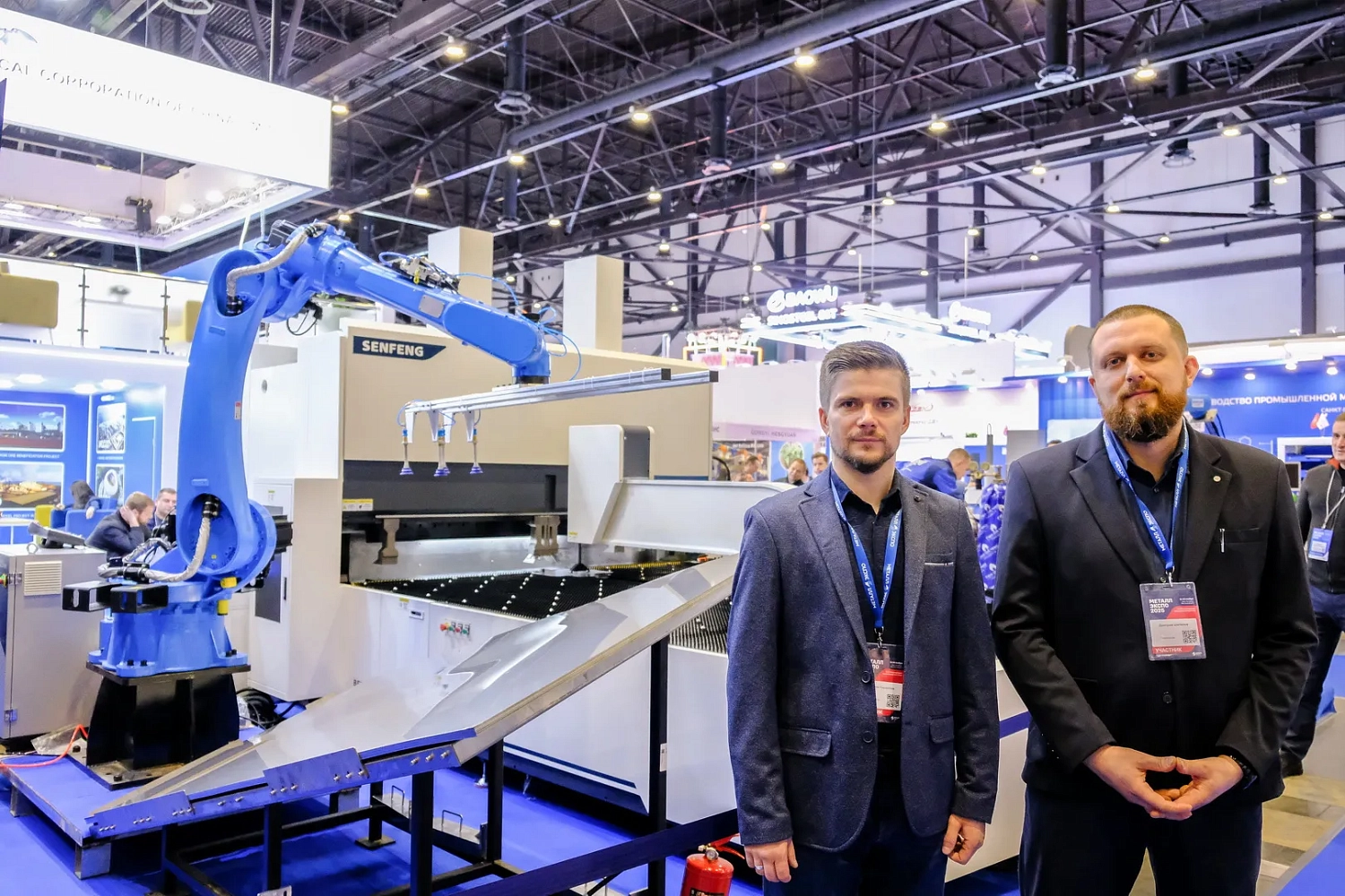 "Технограв"+"Металл-Экспо 2025": показываем цех металлообработки прямо на стенде и предлагаем новинки лазерного оборудования Senfeng