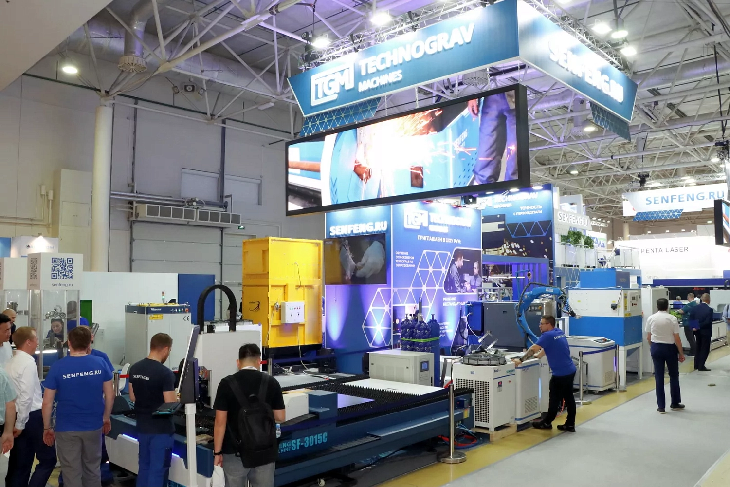 "Металлообработка-2025", день третий: "Технограв" подписал договор поставки высокомощной лазерной установки на 30 кВт!