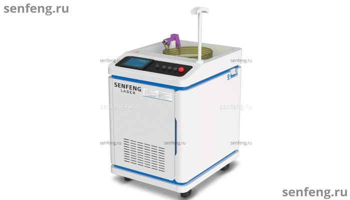 Senfeng SF3000HWM - оптоволоконный аппарат лазерной сварки металла с автоматической подачей проволоки. Мощность 3 кВт