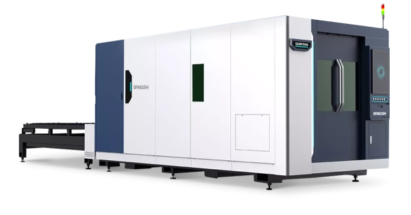 Senfeng SF8025H4 - высокомощный станок лазерной резки металла с защитой кабинетного типа и системой сменных столов. Рабочее поле 8000х2500 мм. Мощность от 6 до 60 кВт. Senfeng SF8025H4 - высокомощный станок лазерной резки металла с защитой кабинетного типа и системой сменных столов. Рабочее поле 8000х2500 мм. Мощность от 6 до 60 кВт.