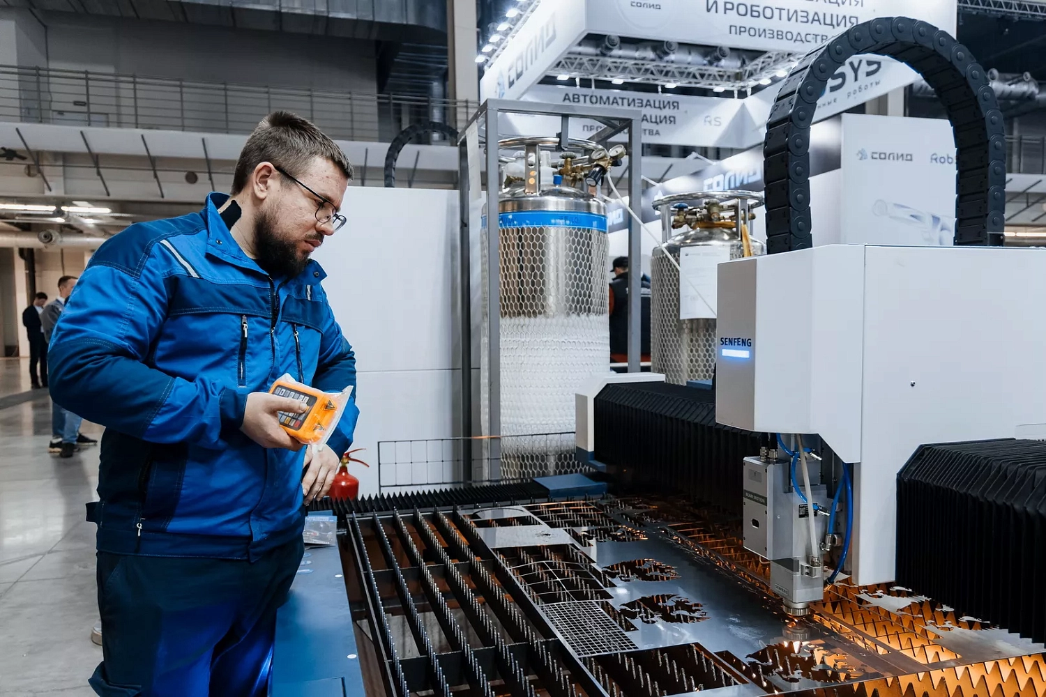 "Металлообработка. Сварка-Урал 2025": "Технограв" принял на стенде более 1000 действующих и потенциальных клиентов и заключил контракты на поставку лазерных установок Senfeng в период проведения выставки