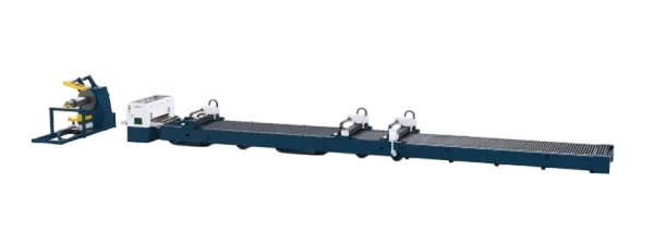 Senfeng SF1502C - комплекс лазерной резки рулонной стали открытого типа. Толщина рулонного материала до 2 мм, ширина до 1500 мм. Мощность 3 кВт.