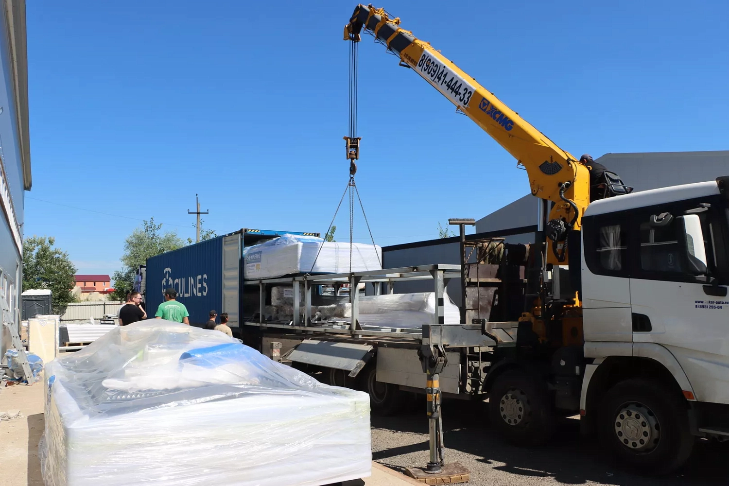 На московский склад прибыла новая партия лазеров Senfeng - станки и сварочные аппараты