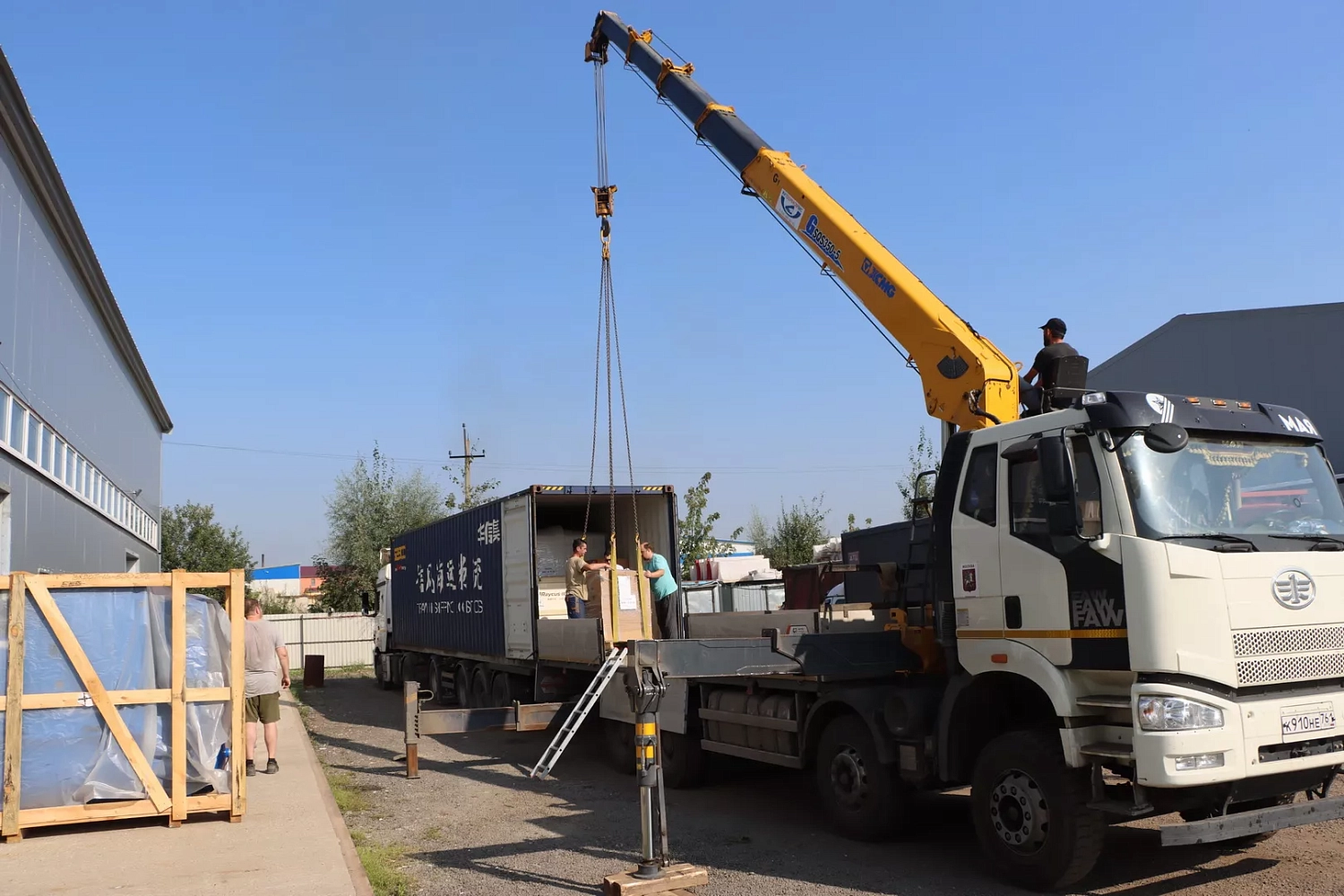 Склад «Технограв» в Москве пополнился высокомощными лазерами Senfeng серии H4
